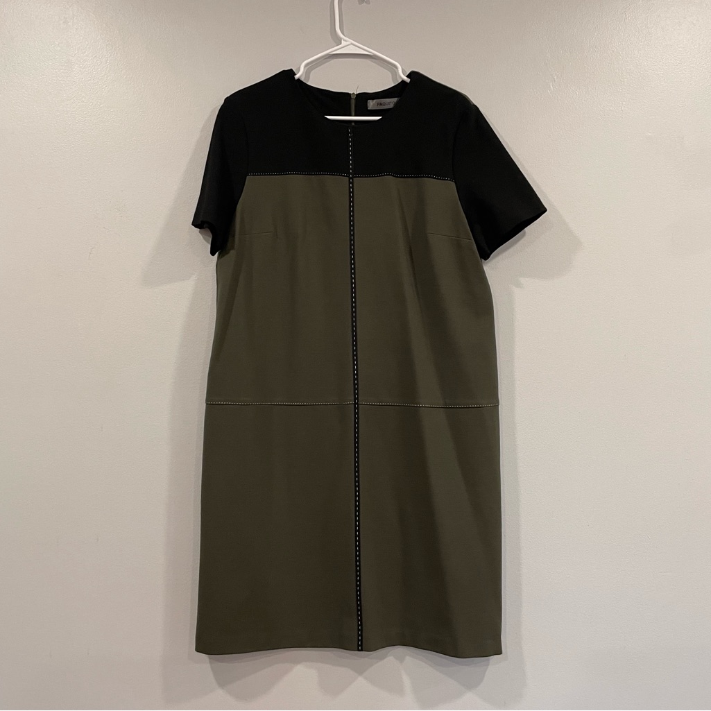 Paquito Green Black Italian Boutique Dress It 50
